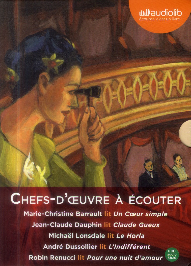 COFFRET CHEFS D'OEUVRE CLASSIQUES A ECOUTER - COFFRET 6 CD AUDIO - 5 H 30