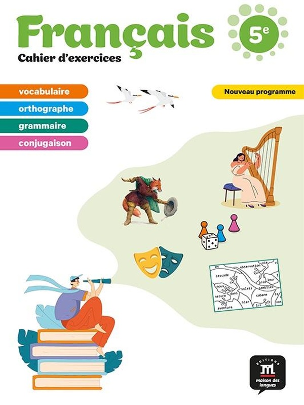 FRANCAIS 5E (2026) - CAHIER D'EXERCICES