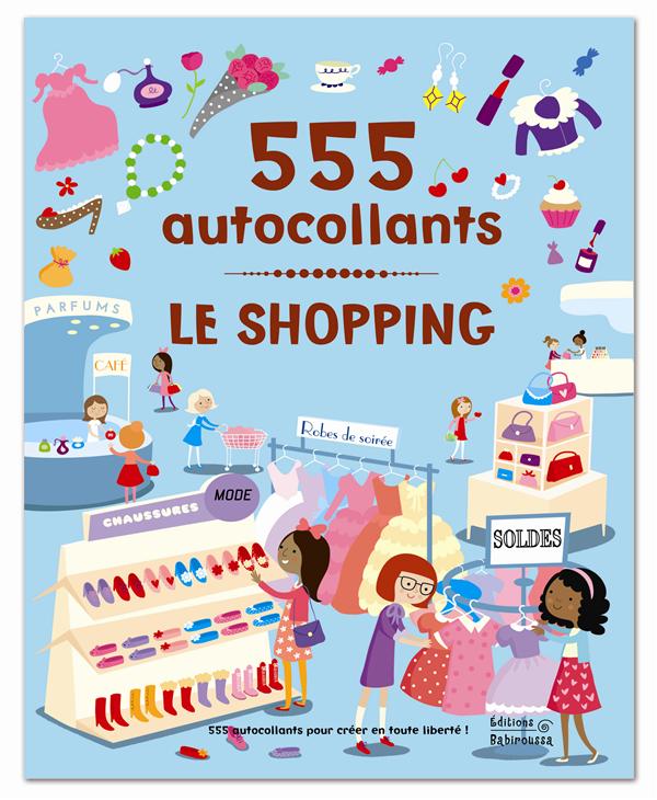 LE SHOPPING - 555 AUTOCOLLANTS