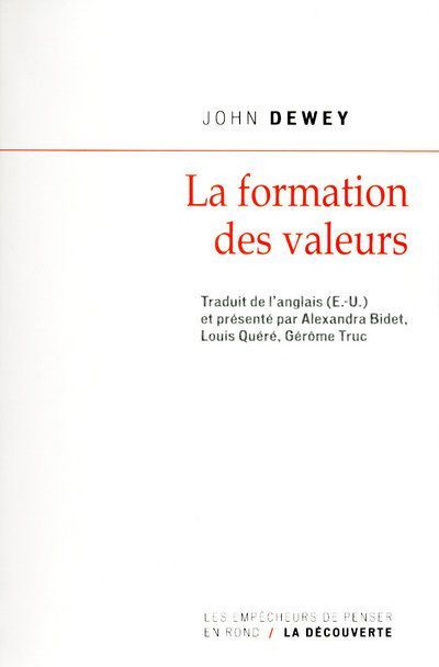 LA FORMATION DES VALEURS