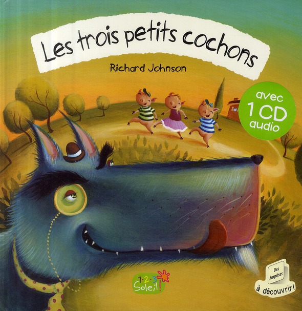 LES 3 PETITS COCHONS + CD