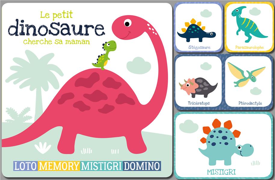 LE PETIT DINOSAURE CHERCHE SA MAMAN (COLL. MES PREMIERS JEUX DE CARTES)