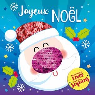 MON 1ER LIVRE AVEC DES SEQUINS - JOYEUX NOEL