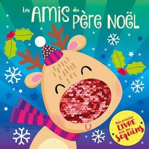 MON 1ER LIVRE AVEC DES SEQUINS - LES AMIS DU PERE NOEL