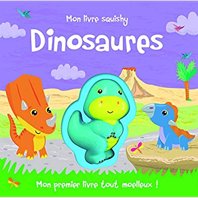 MON LIVRE SQUISHY - DINOSAURES