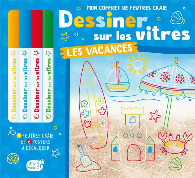 MON COFRFET DE FEUTRES CRAIES - LES VACANCES