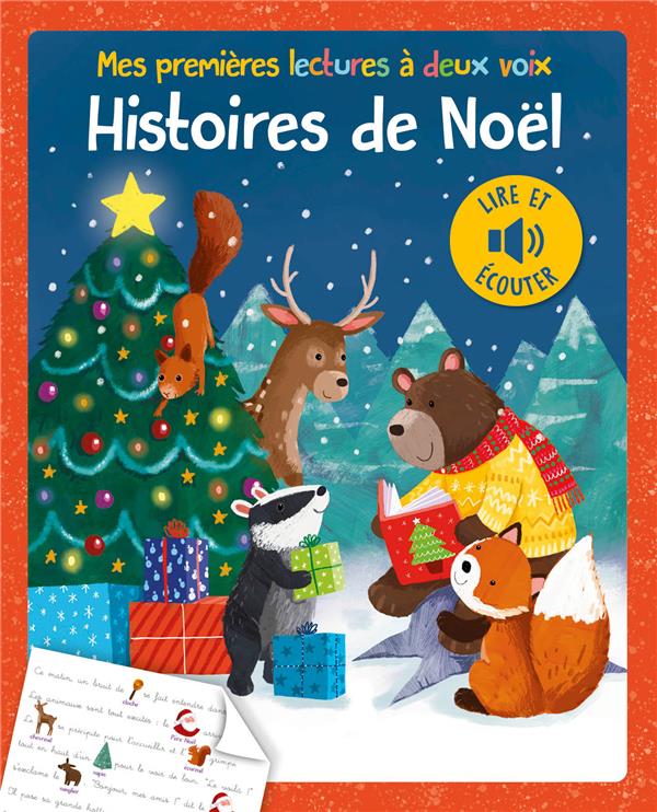 MES PREMIERES LECTURES A DEUX VOIX - HISTOIRES DE NOEL