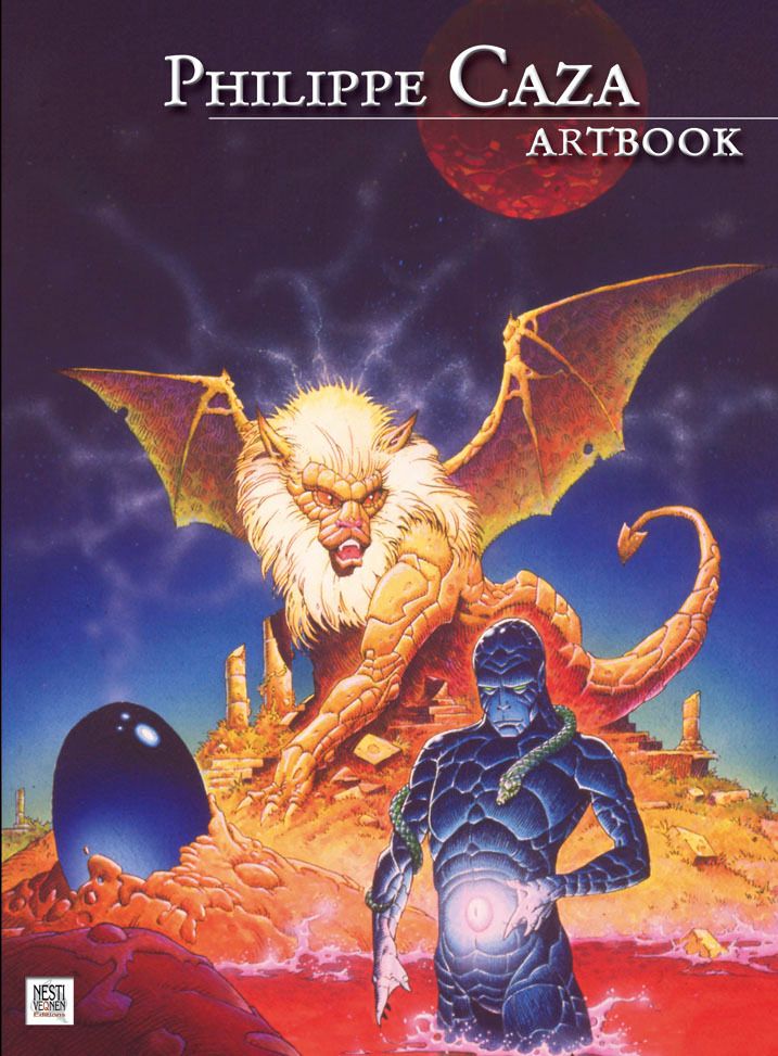 PHILIPPE CAZA ARTBOOK - ILLUSTRATIONS, COULEUR