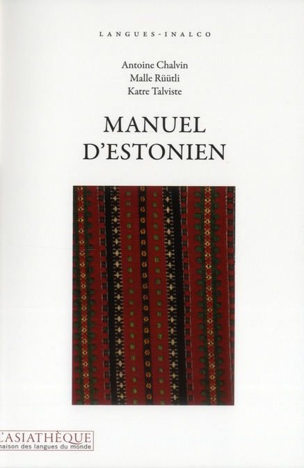 MANUEL D'ESTONIEN + 1CD MP3