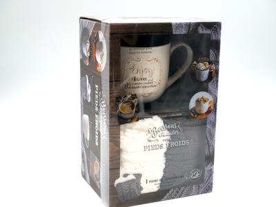 COFFRET GRIS - BOISSONS CHAUDES POUR PIEDS FROIDS