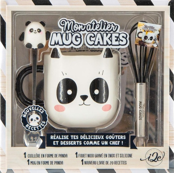 2024 COFFRET PANDA MON ATELIER MUG CAKES