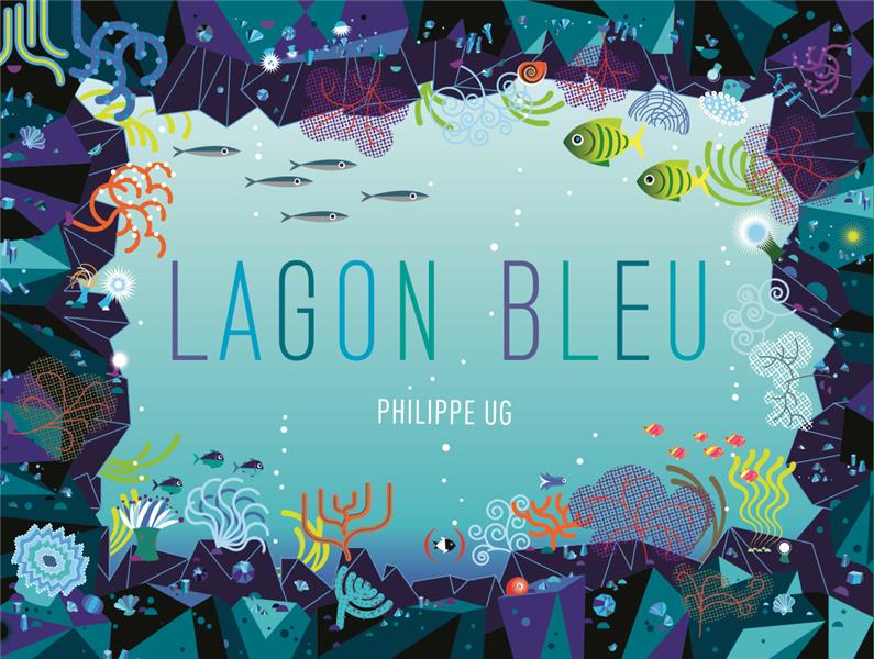 LAGON BLEU - CARROUSEL DE 5 DECORS ANIMES + 1 LIVRET JEU