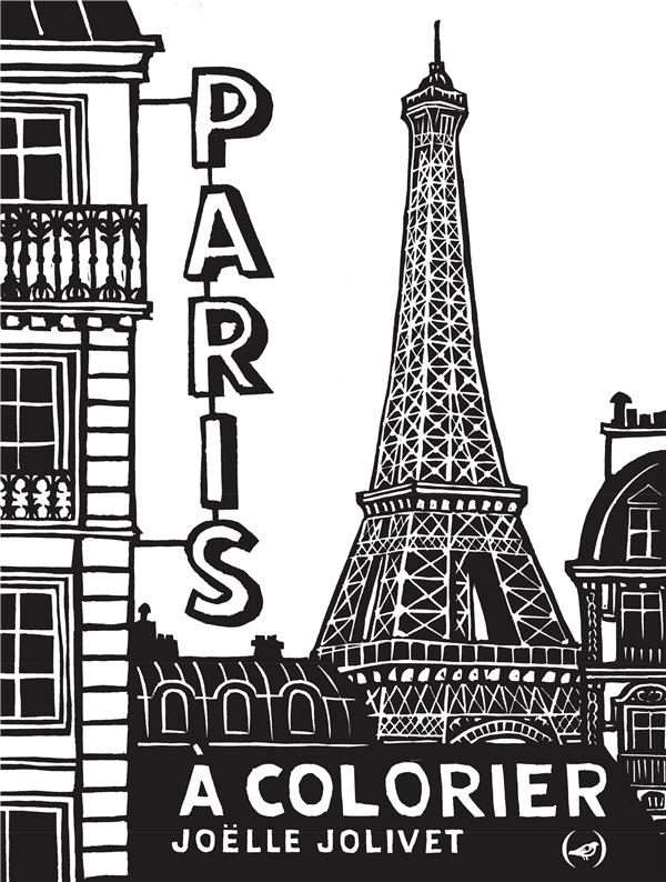 PARIS A COLORIER