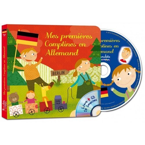 MES PREMIERES COMPTINES EN ALLEMAND (1 LIVRE CD)