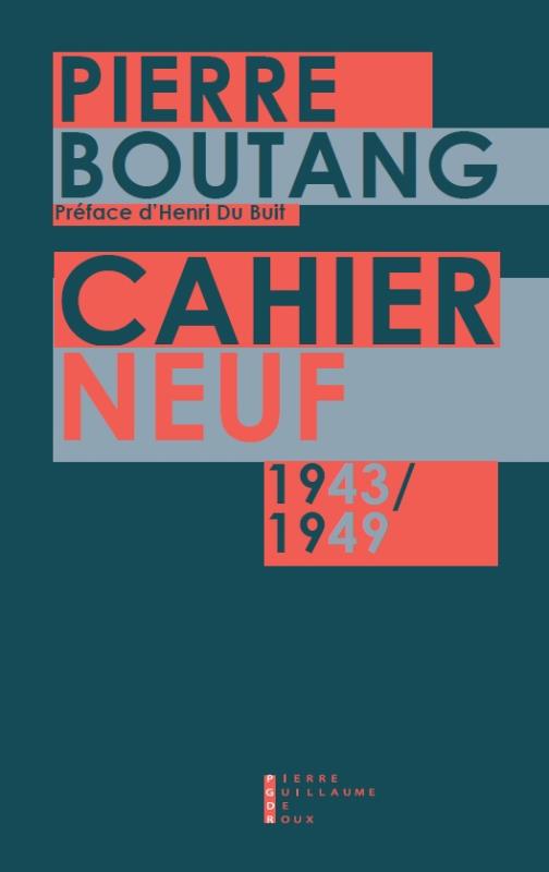 CAHIER NEUF 1943-1949 - JOURNAL 1943-1947