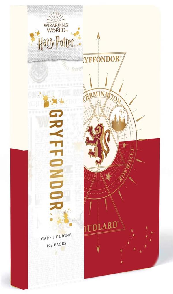 HARRY POTTER - PAPETERIE - HARRY POTTER CONSTELLATIONS : CARNET GRYFFONDOR