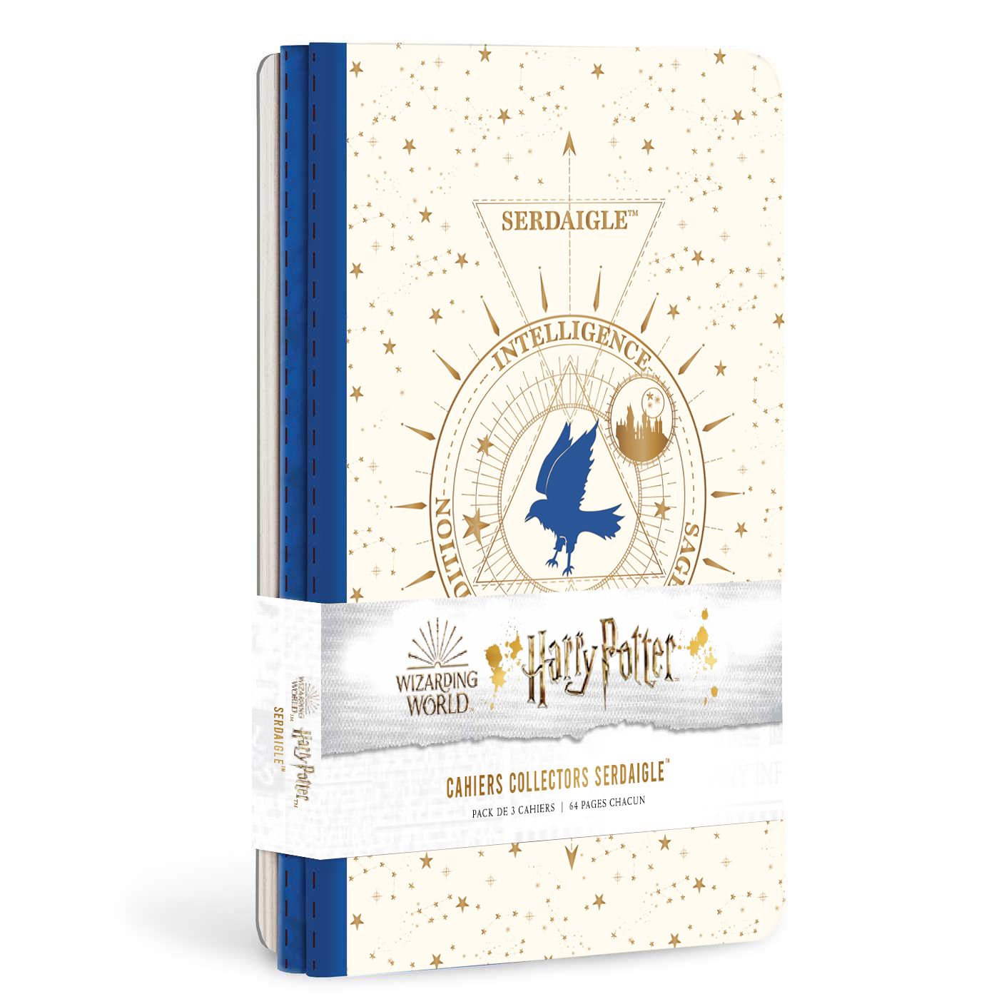 HARRY POTTER - PAPETERIE - HARRY POTTER CONSTELLATIONS : PACK DE 3 CAHIERS SERDAIGLE