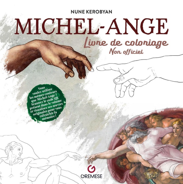 MICHEL-ANGE - LIVRE DE COLORIAGE NON OFFICIEL