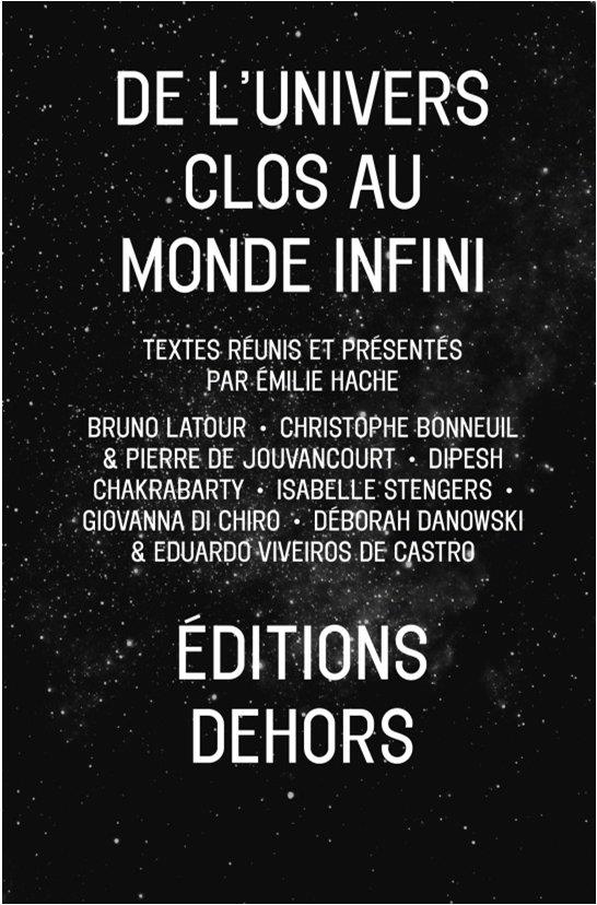 DE L'UNIVERS CLOS AU MONDE INFINI