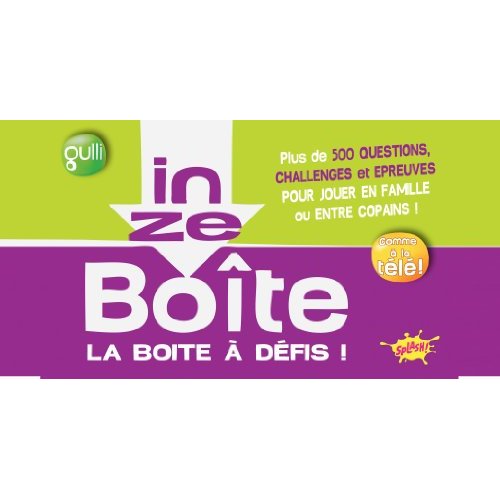 IN ZE BOITE - LA BOITE A DEFIS VOLUME 1