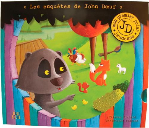 COFFRET 4 TITRES JOHN DOEUF + CARTE ENQ.