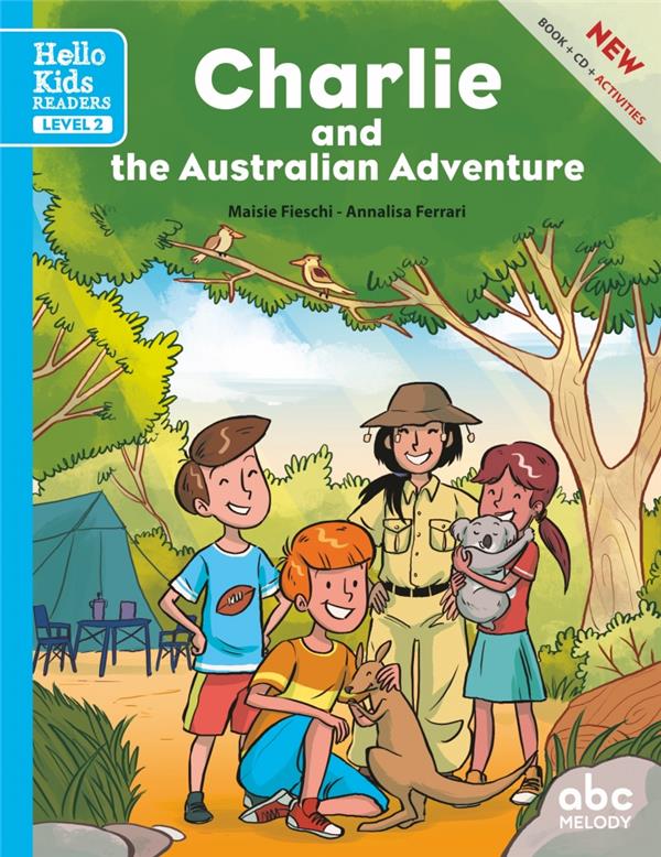 CHARLIE AND THE AUSTRALIAN ADVENTURE (LEVEL 2) - LIVRE + CD