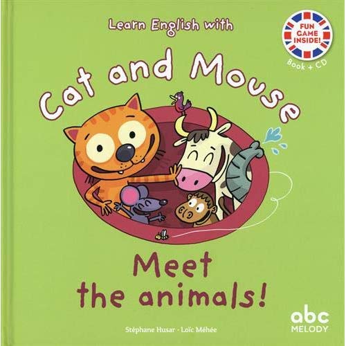 MEET THE ANIMALS - CAT AND MOUSE - LIVRE + CD