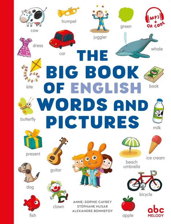 THE BIG BOOK OF ENGLISH WORDS AND PICTURES - LIVRE + AUDIO