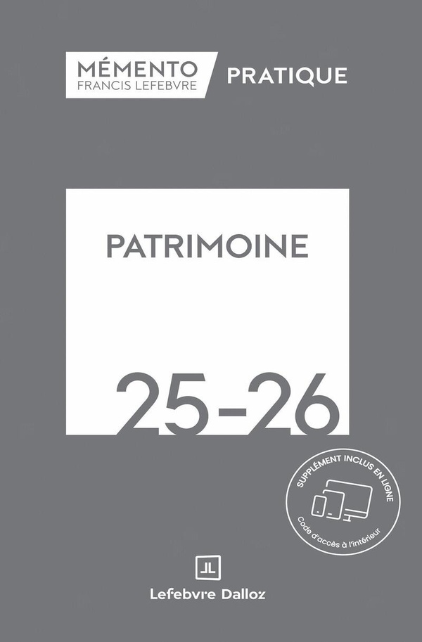 MEMENTO PATRIMOINE 2025-2026