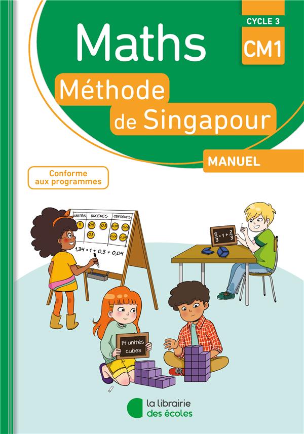 MATHS SINGAPOUR CM1 - MANUEL 2018