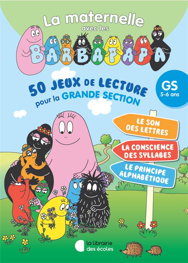 50 JEUX DE LECTURE AVEC LES BARBAPAPA - GS (2024)