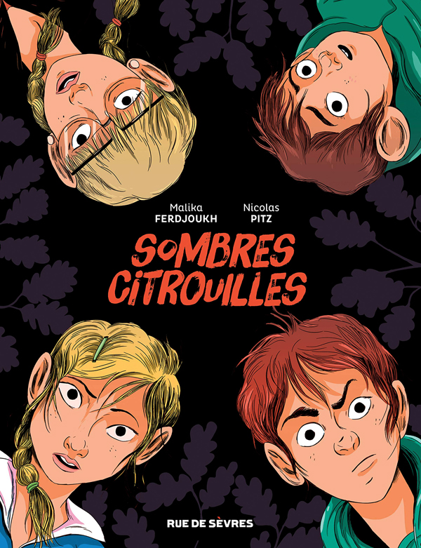 SOMBRES CITROUILLES BANDE-DESSINEE