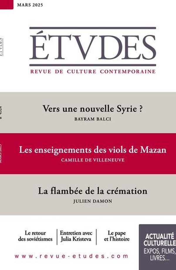 ETUDES 4324 - 03-25 - MARS 2025