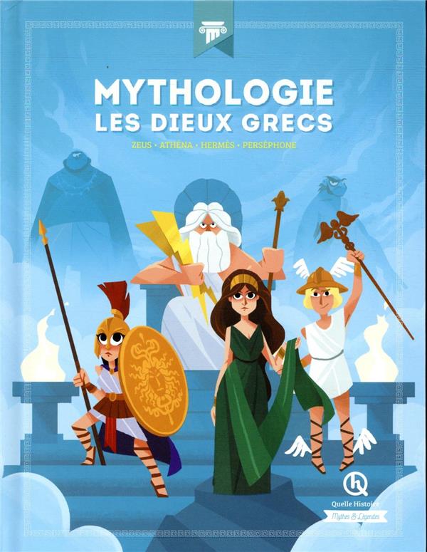 MYTHOLOGIE LES DIEUX GRECS - ZEUS - ATHENA - HERMES - PERSEPHONE