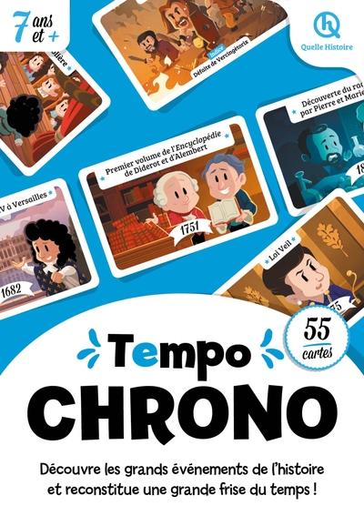 TEMPO CHRONO HISTOIRE DE FRANCE (2NDE ED) - JEU DE CHRONOLOGIE 7 ANS ET +