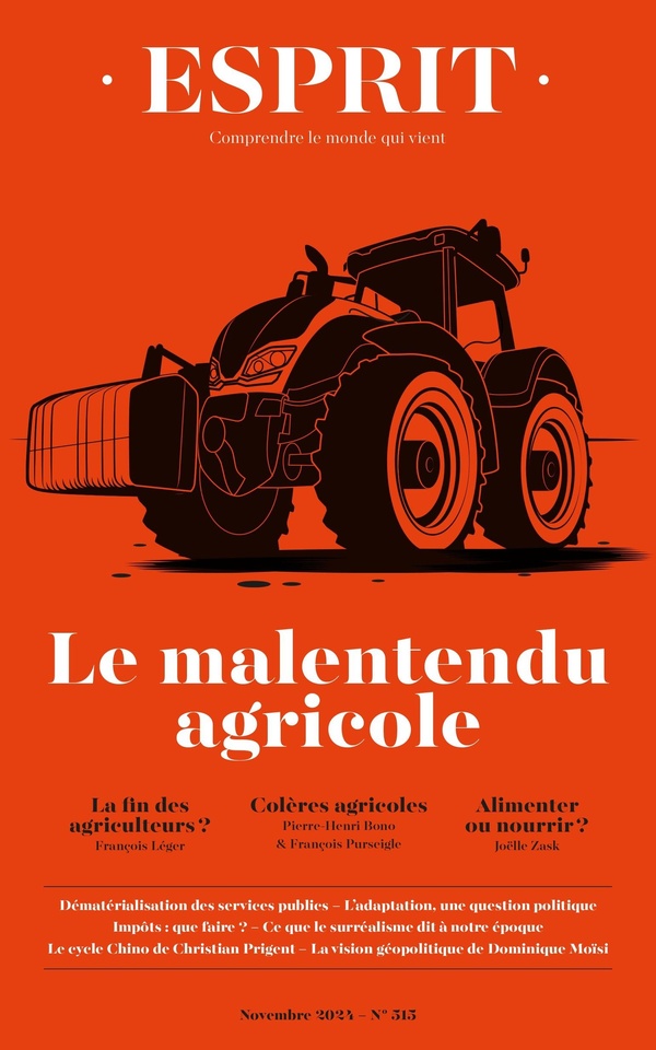 ESPRIT - LES MONDES AGRICOLES - NOVEMBRE 2024