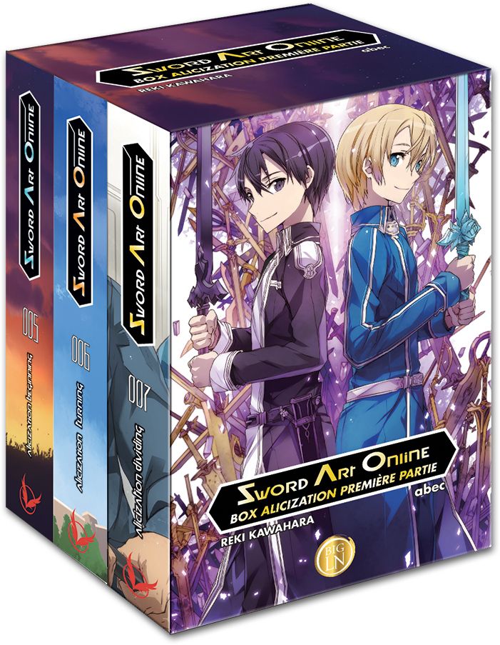 SWORD ART ONLINE - COFFRET T05 A T07