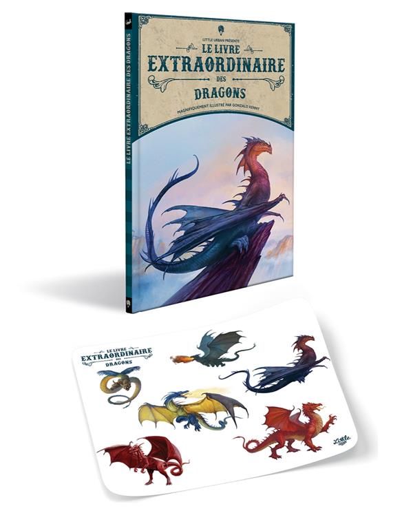 LE LIVRE EXTRAORDINAIRE DES DRAGONS / NOUVELLE EDITION (+ STICKERS)