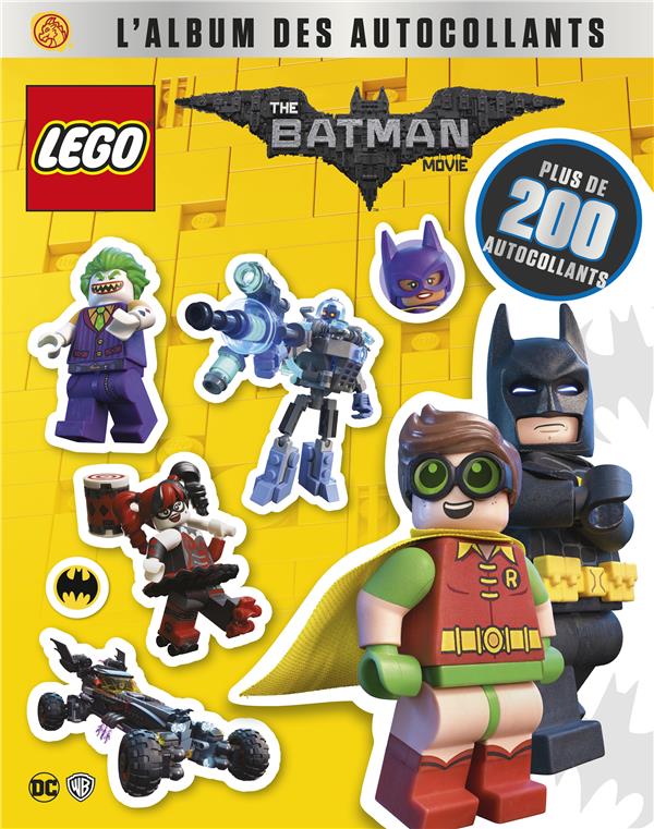 LEGO BATMAN MOVIE - LEGO BATMAN, LES AUTOCOLLANTS DU FILM