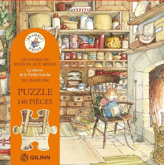 LES SOURIS DU BUISSON AUX MURES - LE PUZZLE, LA RESERVE DE LA VIEILLE-SOUCHE - 140 PIECES