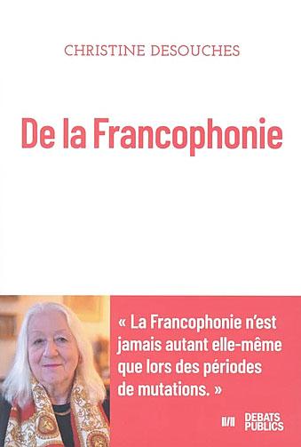 DE LA FRANCOPHONIE