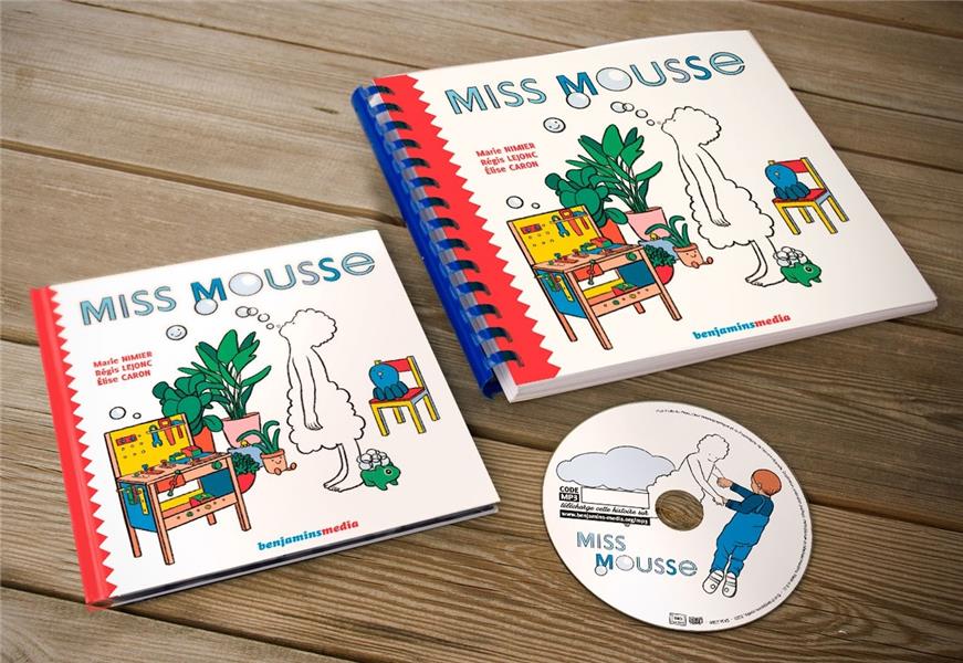 MISS MOUSSE - LIVRE CD MP3 + BRAILLE ET GROS CARACTERES