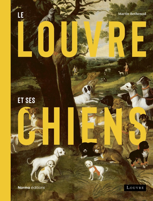 LE LOUVRE ET SES CHIENS - ILLUSTRATIONS, COULEUR