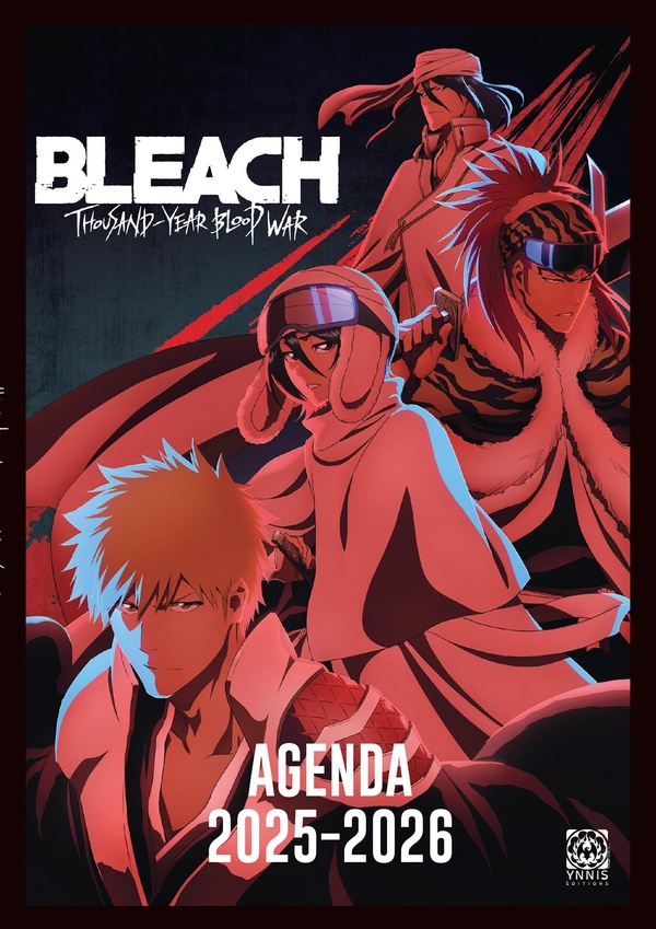 AGENDA SCOLAIRE 2025-2026 BLEACH - THOUSAND YEAR BLOOD WAR