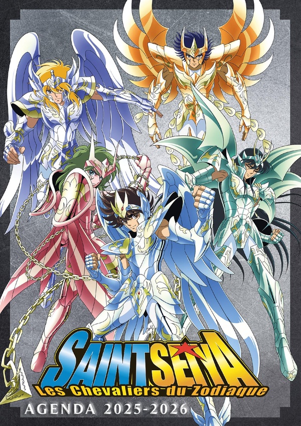 AGENDA SCOLAIRE 2025-2026 SAINT SEIYA - LES CHEVALIERS DU ZODIAQUE - ARC HADES ELYSION