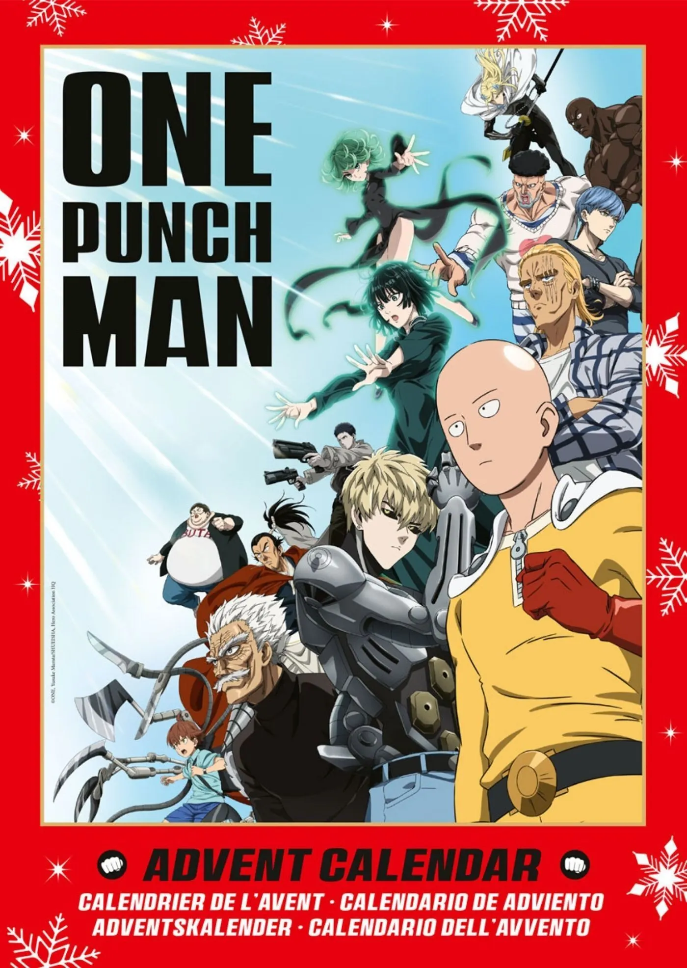 ONE PUNCH MAN - LE CALENDRIER DE L'AVENT