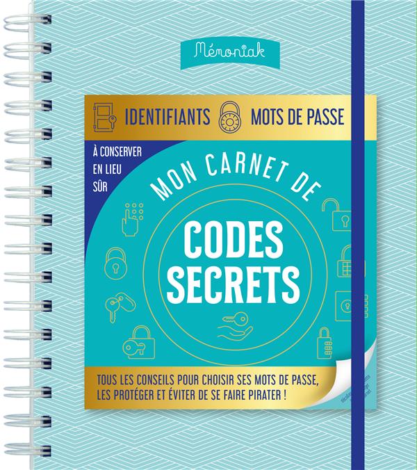 MON CARNET DE CODES SECRETS MEMONIAK 2020