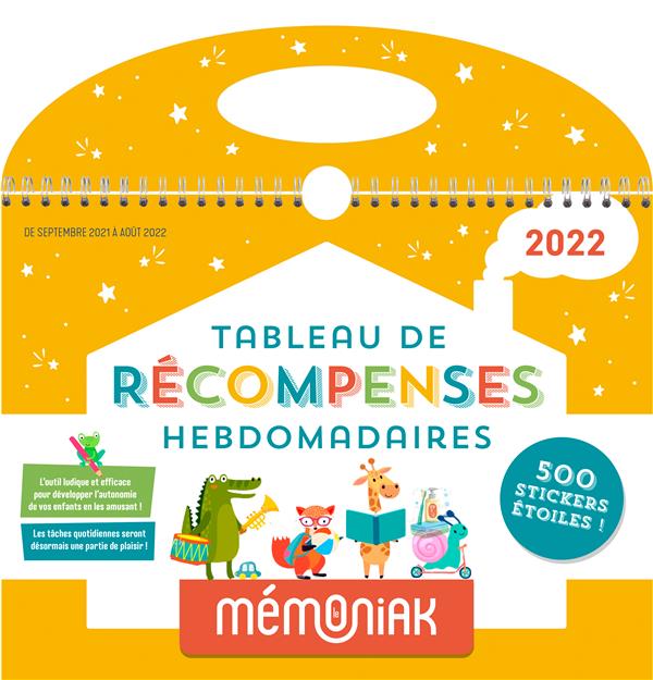 TABLEAU DE RECOMPENSES HEBDOMADAIRES MEMONIAK 2021-2022