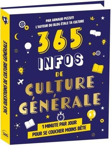 365 INFOS DE CULTURE GENERALE