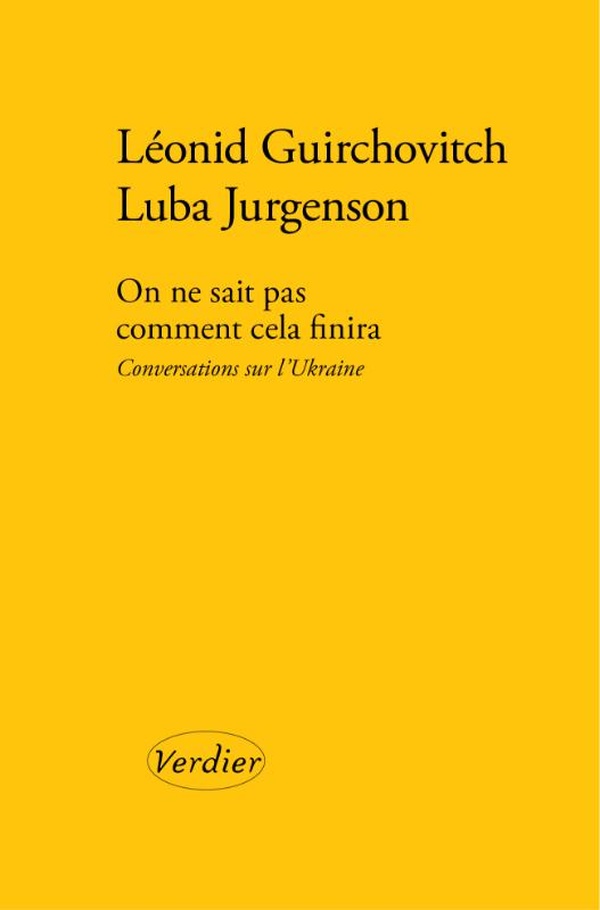 ON NE SAIT PAS COMMENT CELA FINIRA